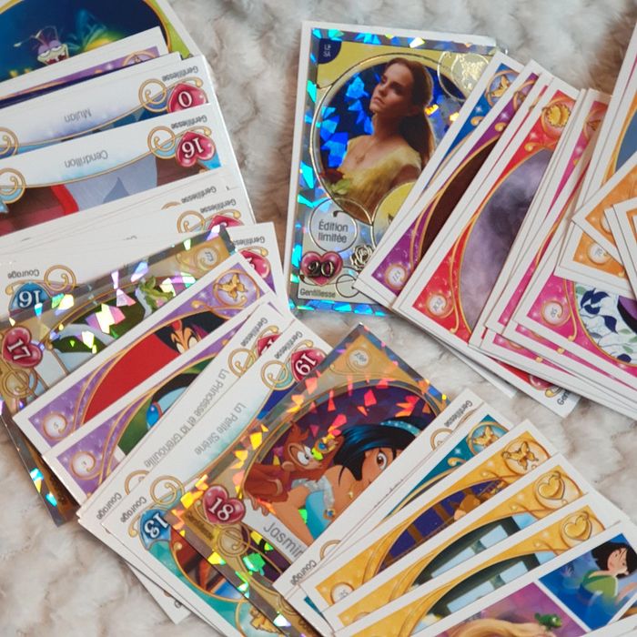 Lot cartes disney princess ~70 - photo numéro 2