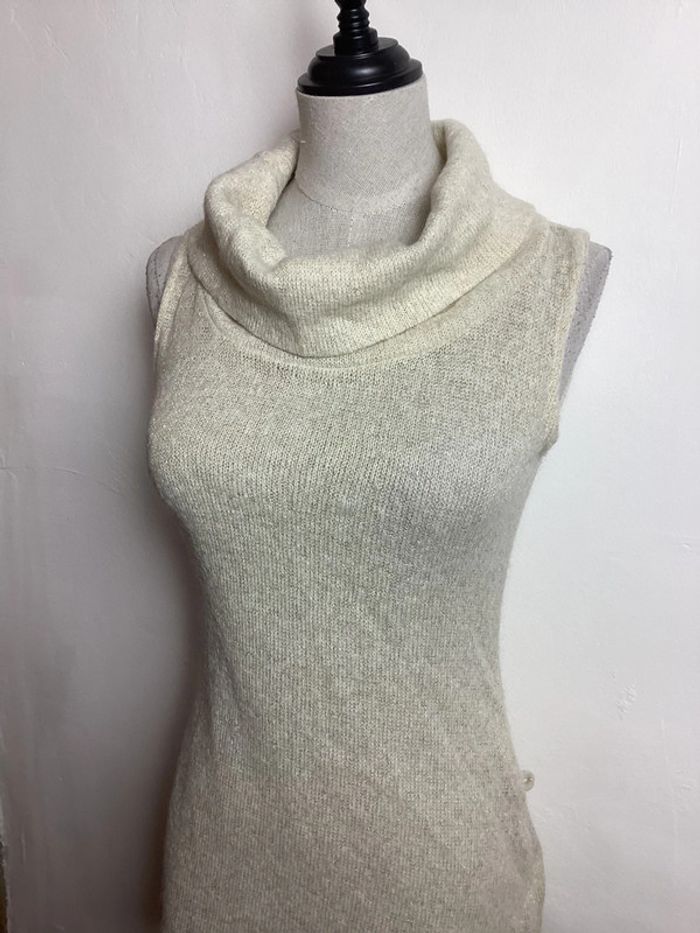 Pull écru et doré Shasa 36 - photo numéro 3