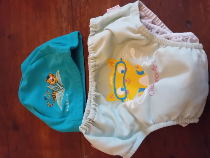 Maillot de bain Piwapee et bonnet de bain Nabaji