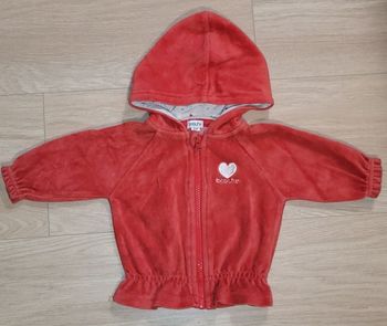 Jogging rouge haut et bas "Brioche" 3M