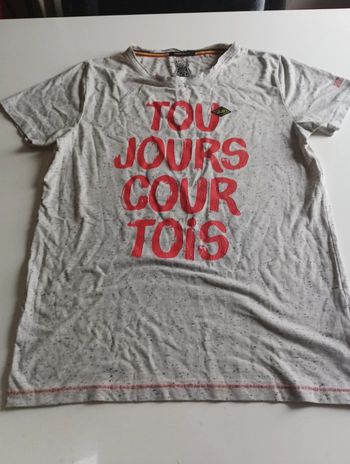 Tee shirt manches courtes homme J&Joy taille M