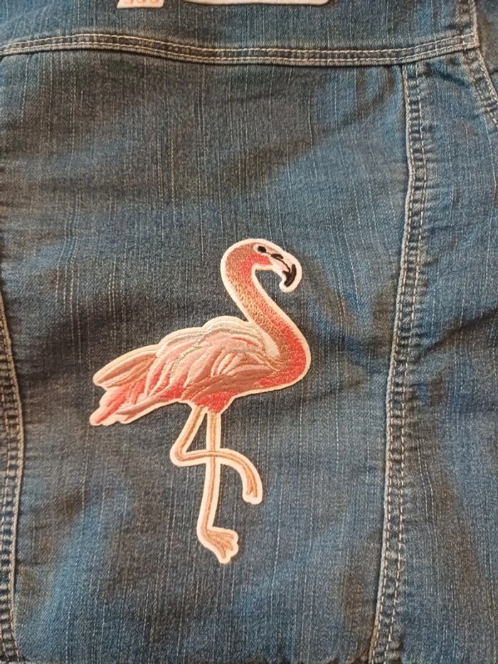 Veste en jeans 4 ans - photo numéro 9