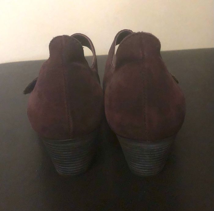 Chaussures prunes »Arche »à talons - photo numéro 6