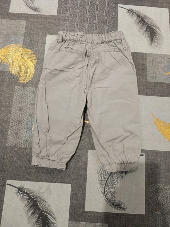 Pantalon fille 12 mois 74 cm - photo numéro 5