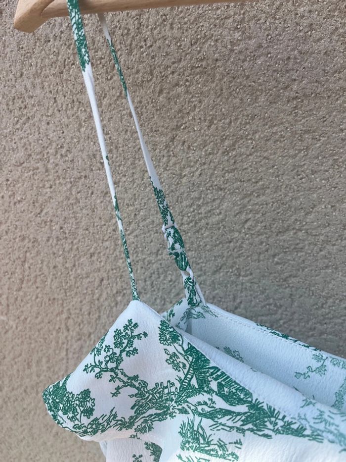 Débardeur, vert et blanc - photo numéro 3