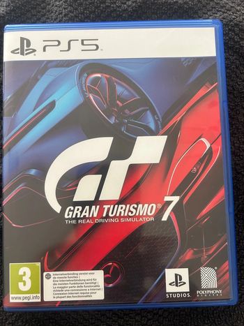 Gran Turismo 7 – PS5 – Jaquette NL, jouable en français – Très bon état