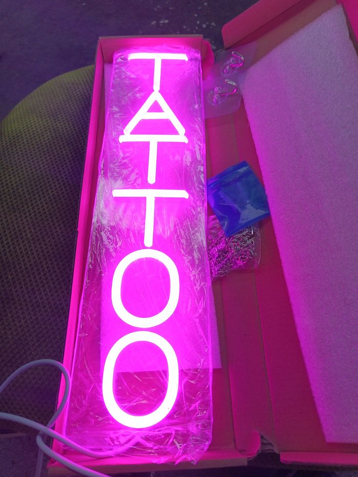 TATTOO Neon Sign Light LED