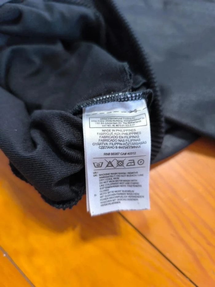 Veste Adidas - Chile 62 - Logo brodé - Noir, doré, abricot - Taille L - photo numéro 6