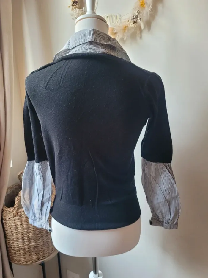 Pull chemise Cherry Taille S - photo numéro 3