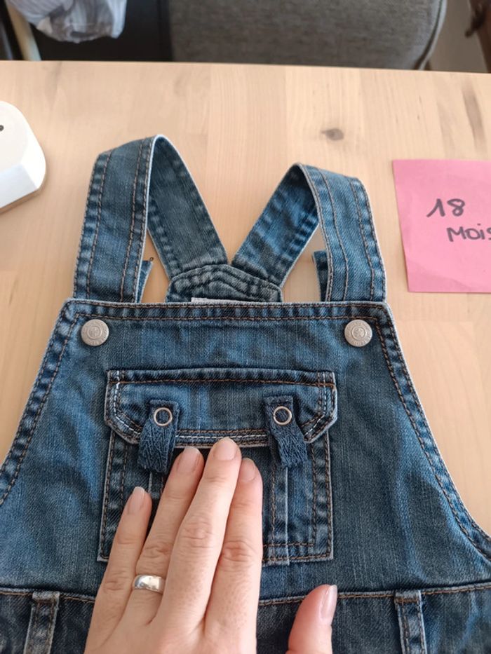 Salopette en jean 18 mois 👖 - photo numéro 6