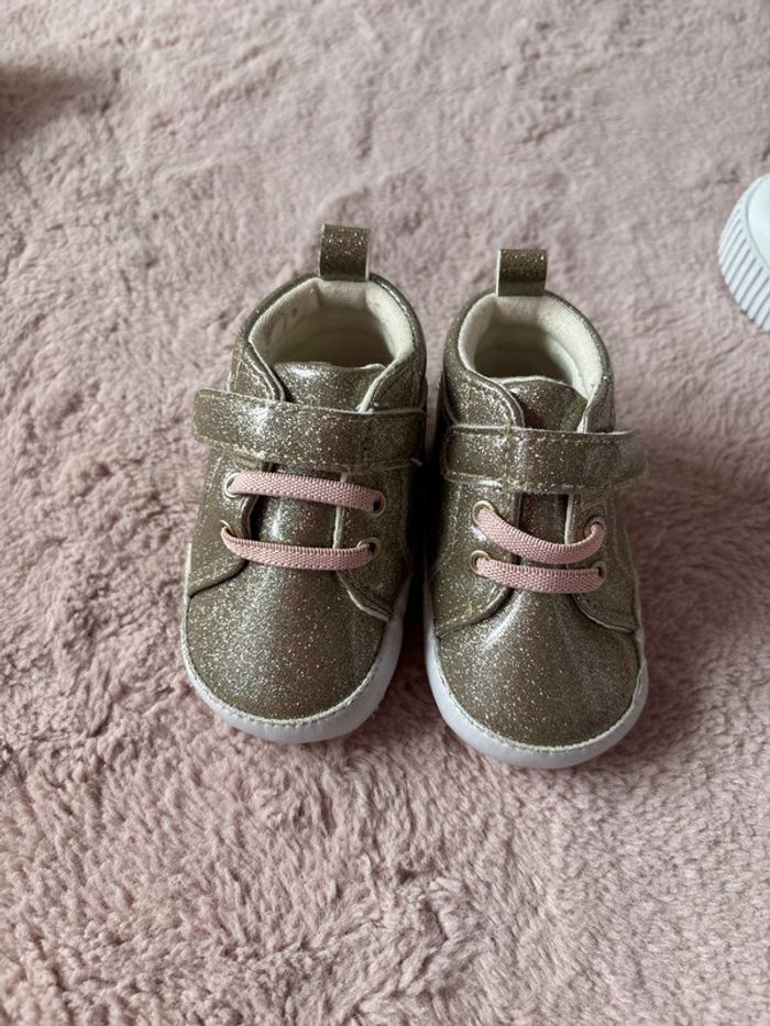 Baskets bébé fille gemo