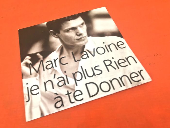 Vinyle 45 tours  Marc Lavoine   Je n' ai plus rien à te donner   (1990)   AVREP 8787047 - photo numéro 6