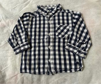 Chemise à carreaux kimbaloo 6 mois