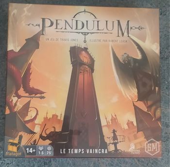 Pendulum - Le temps vaincra - Jeu de société sous emballage - Prix Ferme