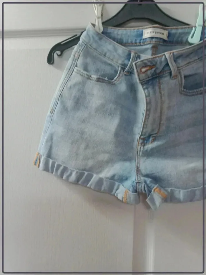 Short en jean femme - photo numéro 2