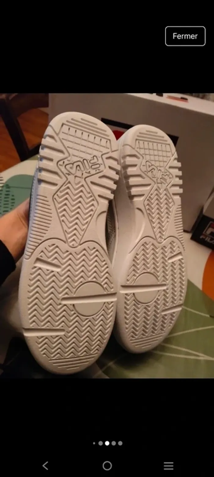 Paide de baskets sneakers femme marque Fila pointure 38 - photo numéro 10