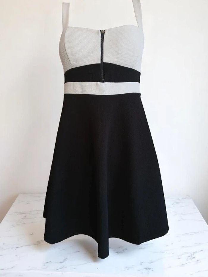 Robe patineuse bicolore