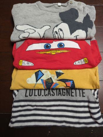 Lot n°2 pulls 18 mois
