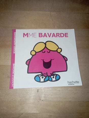 Livre Mme Bavarde 