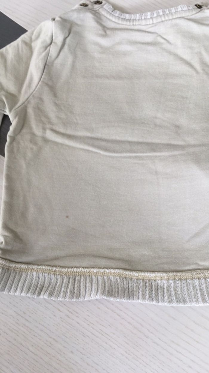 Sweat crème 24m - photo numéro 5