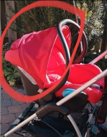 Canopy cosy streety fix bébé confort