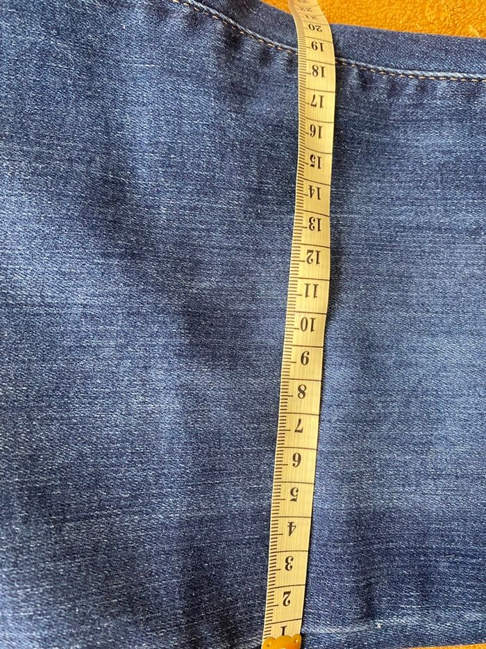 Pantalon jeans bleu foncé - photo numéro 8