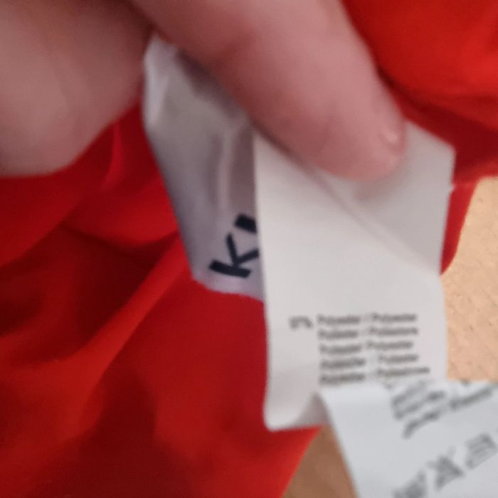 Debardeur l 46 48 rouge kiabi neuf jamais porté sans étiquette - photo numéro 5