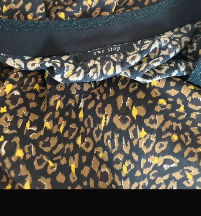 One step, Blouse haut top imprimé femme, taille 36 - photo numéro 5