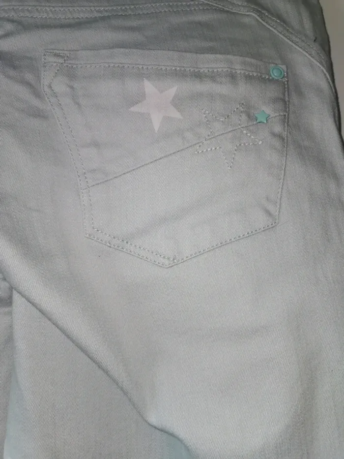Joli jean 7/8ème Camaïeu - Taille 40 - Neuf - photo numéro 7