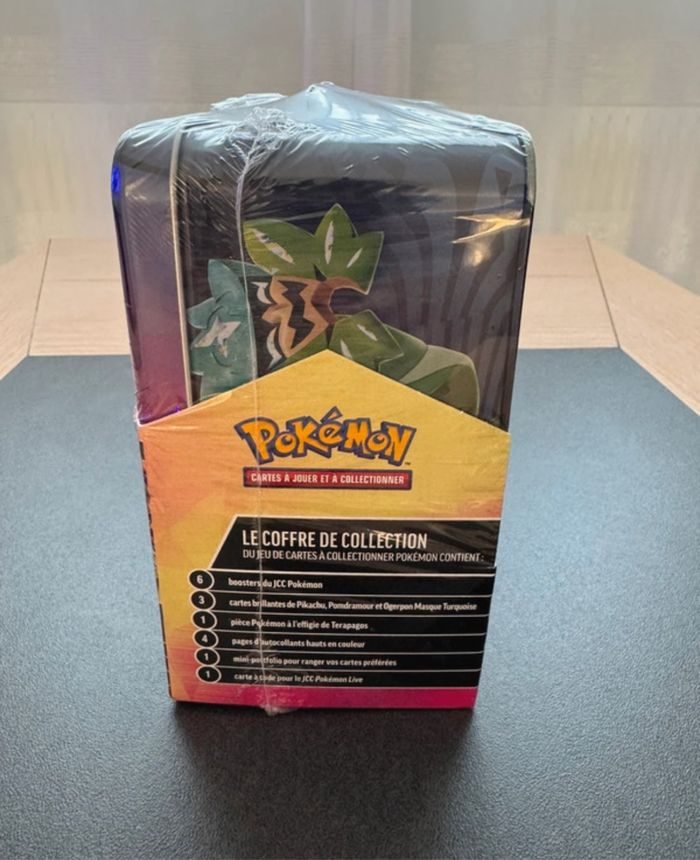 Pokémon coffret coffre aux trésors Valisette Pikachu Téracristal Neuf Français - photo numéro 2