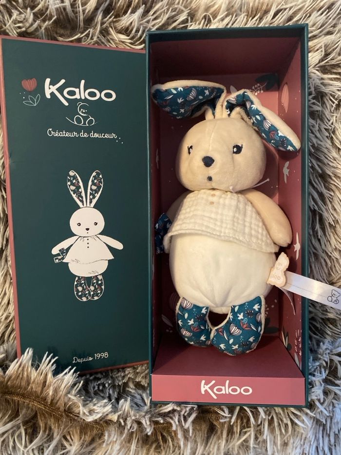 Doudou lapin kaloo  k’doux neuf etiquetté