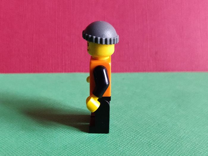 Minifig Lego travaux - Vrai Lego - photo numéro 5