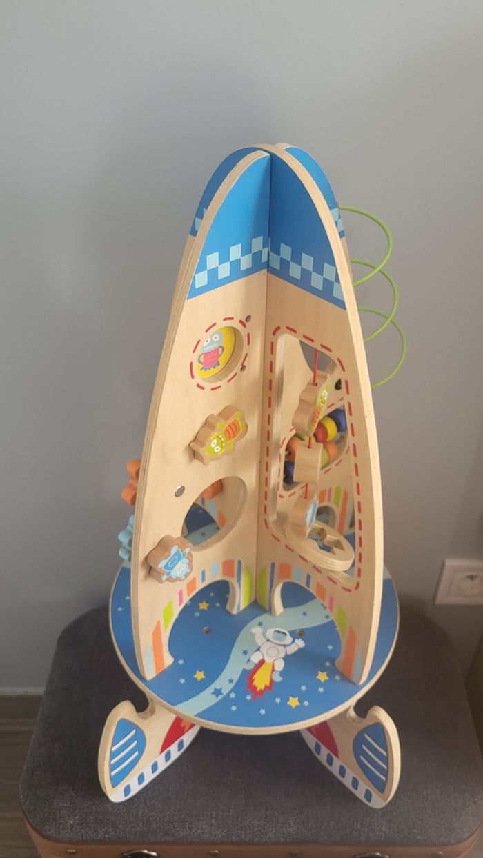 Fusée en bois - photo numéro 2