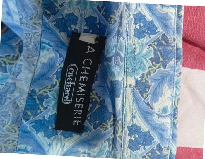 chemise Cacharel bleu taille XL - photo numéro 3