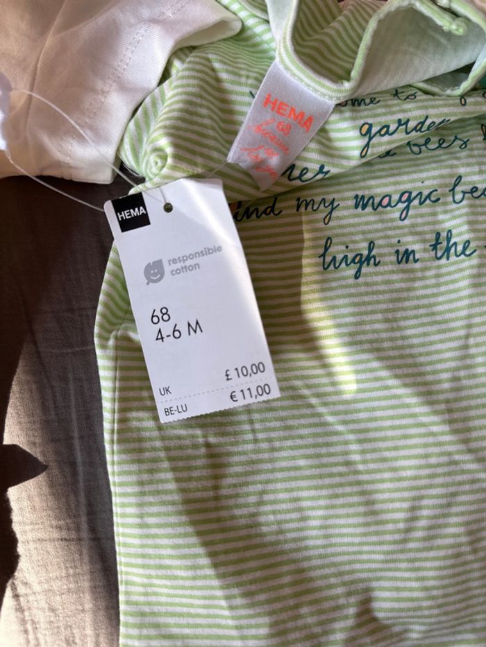 2 tshirts neufs 68 - photo numéro 4