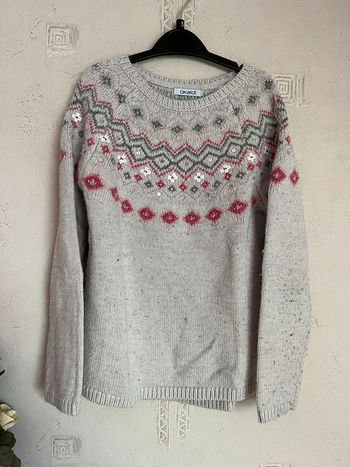 Pull gris de chez Okaidi