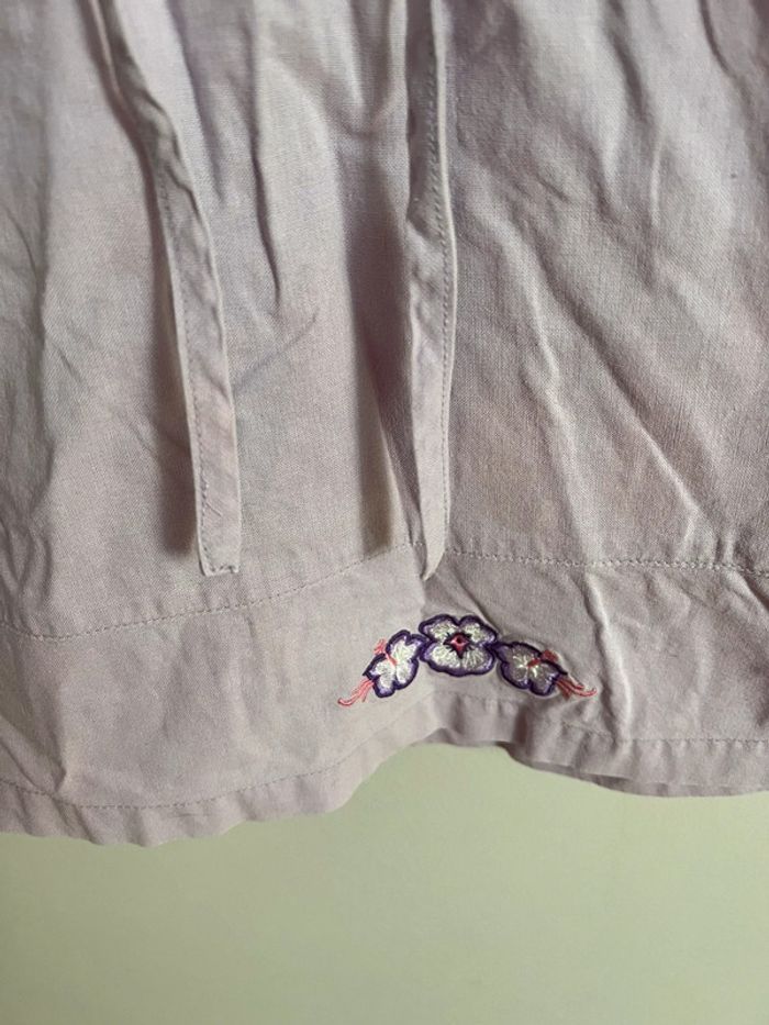 Robe dos nu mauve 4 ans - photo numéro 3