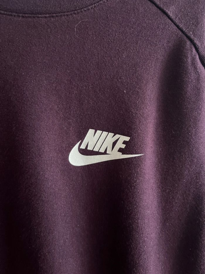 Sweat Nike bordeaux taille S homme - photo numéro 3