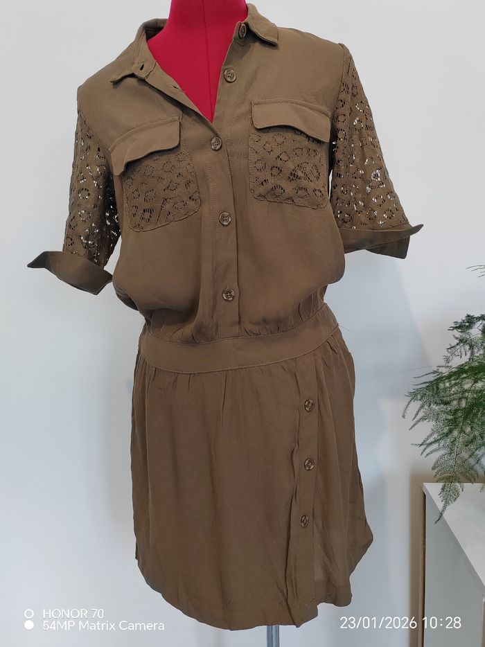 Robe style saharienne