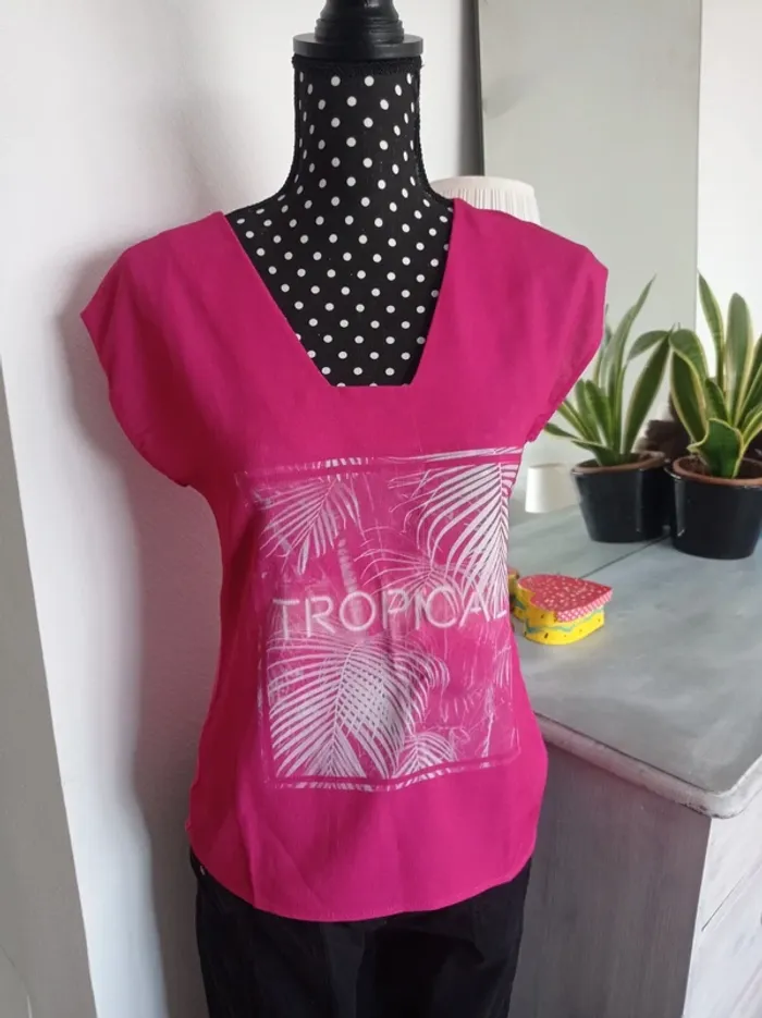 T-shirt sans manches, Camaïeu 36 - photo numéro 2