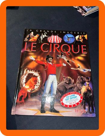 Livre pour enfants la grande imagerie fleurus le cirque