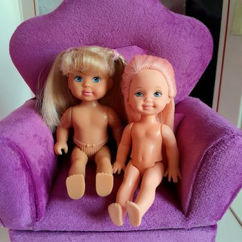 petites poupées simba et vintage kelly 1994