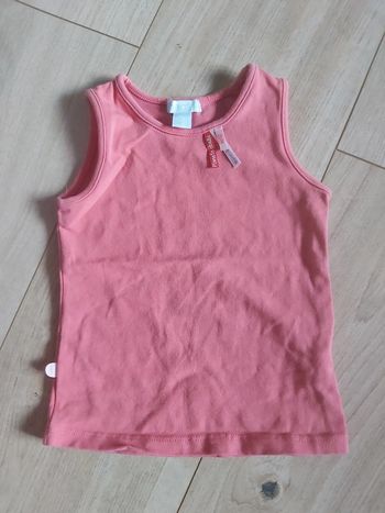 Tee-shirt sans manches fille Obaïbi 18 mois (78)