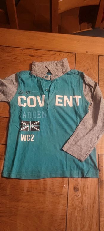 Polo manches longues 6 ans