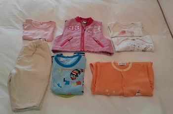 Lot fille 12 mois (7 pièces)