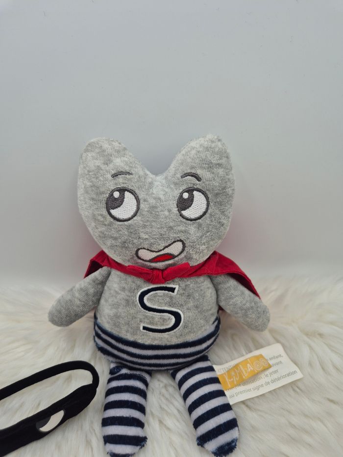 Doudou peluche pantin Super Héro Kimbaloo - photo numéro 3