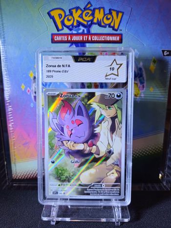Zorua de N FA - PCA 10 Mint - Promo ETB