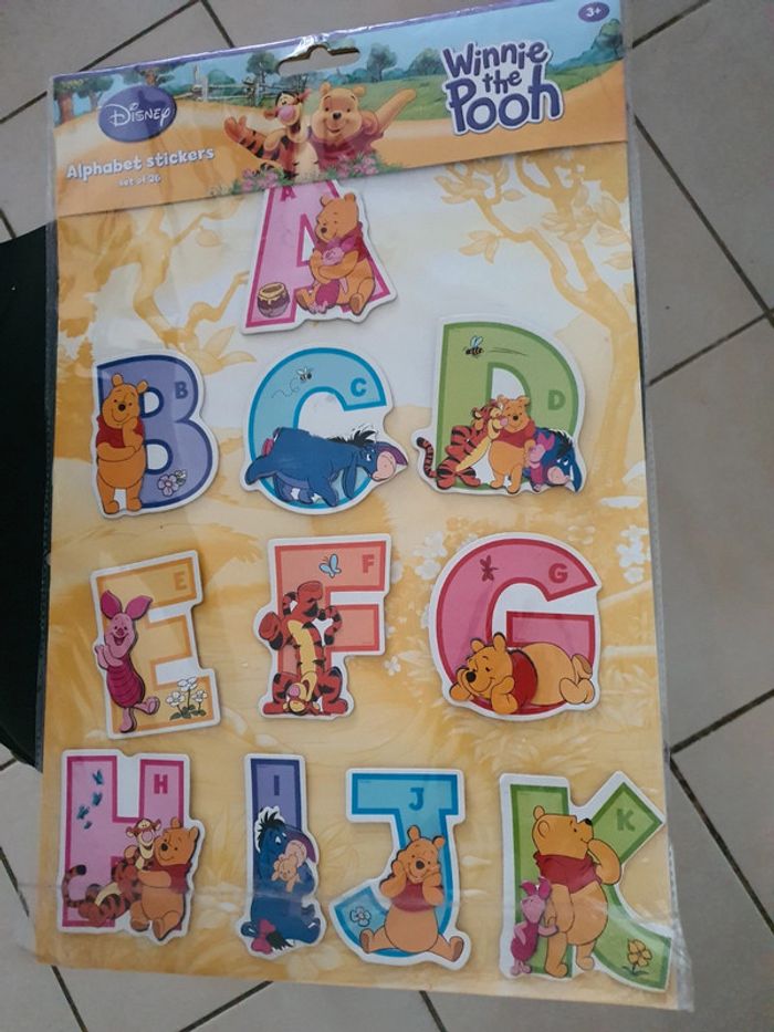 Alphabet Winnie l'ourson