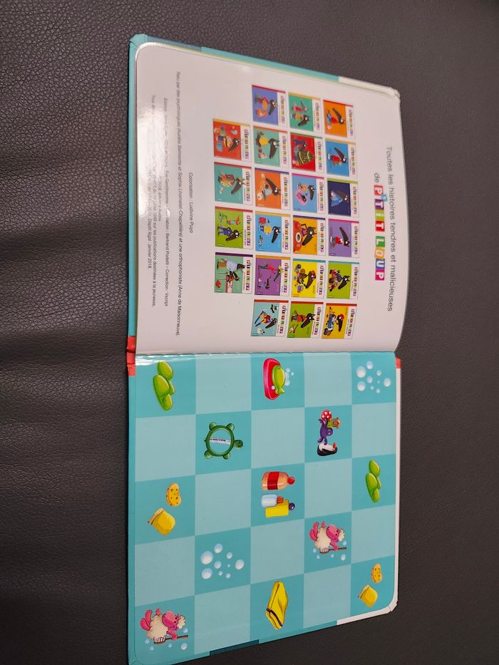 Livre enfant p'tit loup se lave tout seul auzou - photo numéro 7