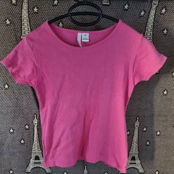 T-shirt rose 10ans